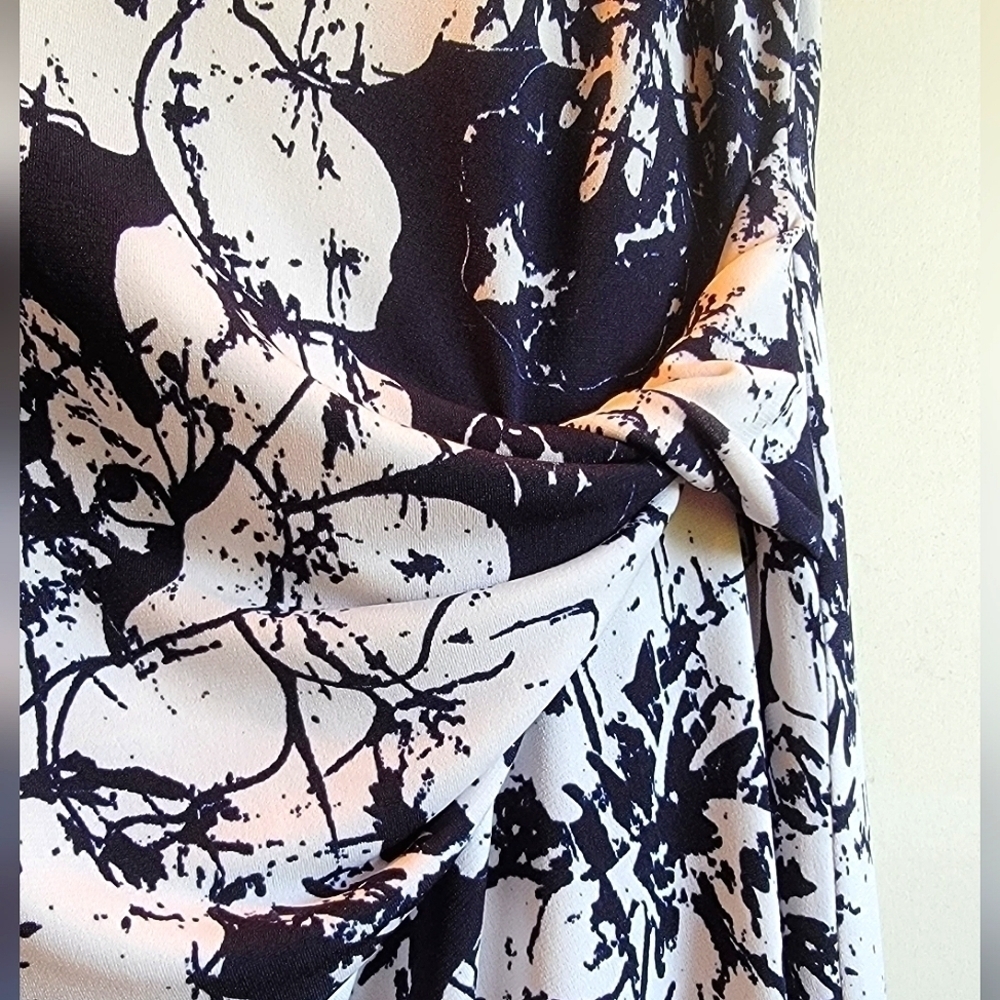 Nine West Gathered Waist Dress - Picture 6 of 6